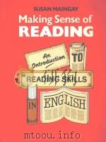 MAKING SENSE OF READING:AN INTRODUCTION TO READING SKILLS IN ENGLISH（1983 PDF版）
