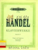 Klavierwerke Band IV Fugen und Fughetten（ PDF版）