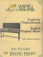 Englische Virginalmusik（1981 PDF版）