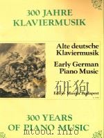 Alte deutsche Klaviermusik（1981 PDF版）