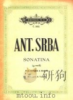SONATINA PRO HOUSLE A KLAVIR（1939 PDF版）