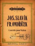 FR.ONDRICEK CONCERTO POUR VIOLON A MOLL（ PDF版）