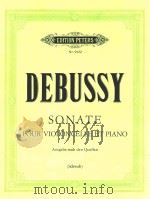 SONATE POUR VIOLONCELLE ET PIANO（1969 PDF版）