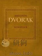 SONATINA OP.100 VIOLINO E PIANO PDF电子版封面 ANTONIN DVORAK