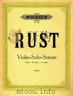 VIOLIN-SOLO-SONATE（ PDF版）