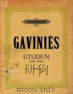 ETUDEN STUDIES-ETUDES=小提琴练习曲（ PDF版）