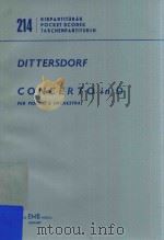 CARL DITTERS VON DITTERSDORF CONCERTO IN D PER VIOLINE E ORCHESTRA=D大调小提琴协奏曲（1967 PDF版）