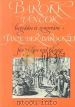 Dances the baroque(附分谱)（1967 PDF版）