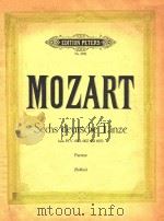 MOZART SECHS DEUTSCHE TANZE=德国午曲 PDF电子版封面 EDITION PETERS