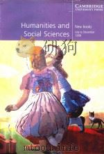 HUMANITIES AND SOCIAL SCIENCES NEW BOOKS JULY TO DECEMBER 1999（1999 PDF版）