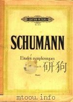 Etudes symphoniques Opus 13=舒曼交响曲作品13 PDF电子版封面 von Robert Schumann