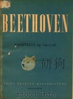 贝多芬:巴格泰里Op.119(外文) PDF电子版封面