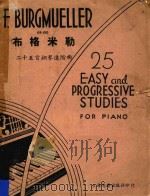 F。BURGMUELLER PDF电子版封面 布格米勒