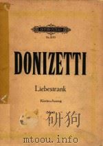 Liebestrank Klavier=Auszug（ PDF版）