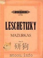 Mazurkas Opus 24（1978 PDF版）