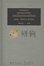 ADVANCES IN ACCOUNTING INFORMATION SYSTEMS  VOLUME 6  1998（1998 PDF版）