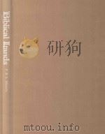 BIBLICAL LANDS（1975 PDF版）