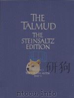 THE TALMUD  THE STEINSALTZ  EDITION  VOLUME  1  TRACTATE BAVA METZIA  PART 1（1989 PDF版）