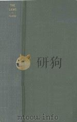 PLATO THE LAWS（1960 PDF版）