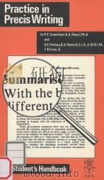 PRACTICE IN PRECIS WRITING  A Student's Handbook（1977 PDF版）
