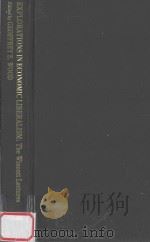 Explorations in Economic Liberalism:The Wincott Lectures（1996 PDF版）