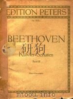 贝多芬:钢琴奏鸣曲集第3册(外文) PDF电子版封面