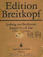 Konzert Nr.2 B-Dur fur Klavier und Orchester Op.19（1980 PDF版）