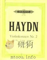 海顿:第二协奏曲(小提琴和钢琴)(附分谱)(外文)（ PDF版）