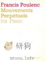 Mouvements Perpetuels for Piano（8 PDF版）