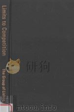 Limits to Competition（1995 PDF版）