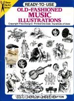 OLD-FASHIONED MUSIC ILLUSTRATIONS 1990 PDF电子版封面 486263053 CAROL BELANGER GRAFTON