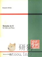 C大调奏鸣曲(大提琴与钢琴)（ PDF版）