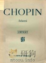 肖邦谐谑曲集(钢琴谱)(外文)（ PDF版）