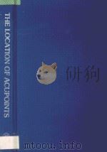 STATE STANDARD OF THE PEOPLE'S REPUBLIC OF CHINA THE LOCATION OF ACUPOINTS（1990 PDF版）