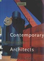 CONTEMPORARY AMERICAN ARCHITECTS（1993 PDF版）