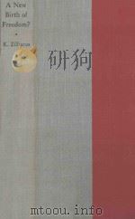 A NEW BIRTH OF FREEDOM:World Communism after Stalin（1958 PDF版）