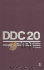 Dewey Decimal Classification  and Relative Index  Edition 20  Volume 2  Schedules 000-599（1989 PDF版）