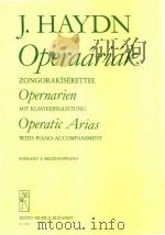 女高音和女中音咏叹调集 PDF电子版封面 J.HAYDN