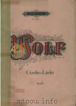 HUGOWOLF GEDICHTE BAND II PDF电子版封面