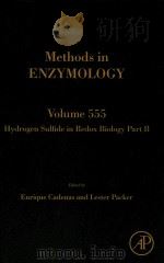 methods in enzymology volume 555 hydrogen sulfide in redox biology part b（ PDF版）