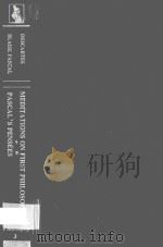 Meditations on First Philosophy  Pascal's Pensees（1999 PDF版）