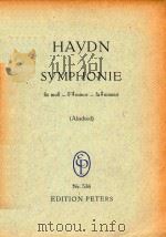 Symphonie fis moll-F# minor-fa#mineur（ PDF版）