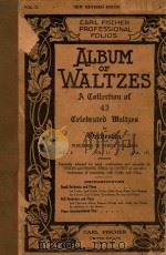 Album of Waltzes A Collection of 45 of the most celebrated Waltzes for Orchestra（ PDF版）