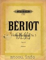 Violin=Konzert Nr.3 e moll-D minor-re mineur Opus 46（ PDF版）