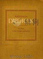 TEMA CON VARIAZIONI Op.36 Piano（ PDF版）