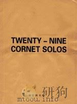 短号独奏曲集(外文)=TWENTY-NINE CORNET SOLOS（ PDF版）