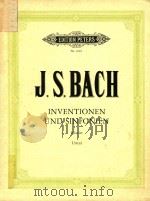 Inventionen und Sinfonien Klavier Urtext（1961 PDF版）