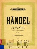 Sonate B dur - Bb major - Sib majeur Op.2 Nr.4 2 Violinen und Klavier（ PDF版）