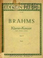 Klavier-Konzert d moll-D minor-re mineur Opus 15（ PDF版）