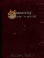 CONCERT PIANO PIECES（1923 PDF版）